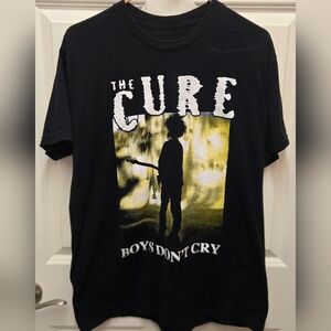 The Cure Tour 2016 Concert T Shirt Black Men Medium